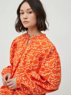 Vila Overhemden Blouse Dames Oranje -Vila 1179d6cc2aba3dde153b7093945a2004 scaled