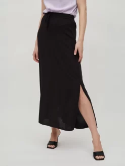 Vila Maxi Rokken Rok Lana Dames Zwart -Vila 11e227c206fc0c4891db944c85e1c852 scaled