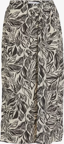Vila Maxi Rokken Rok Dames Zwart / Wit