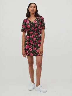 Vila Mini Rokken Rok EASY Dames Zwart -Vila 12b47593330034eea66bc472e5cef928