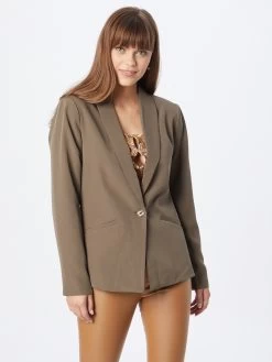 Vila Klassieke Blazers Blazers Kamma Dames Kaki -Vila 131b5610aa32d128b75e62cfb3399056