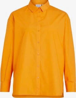 Vila Overhemden Blouse Polini Dames Oranje
