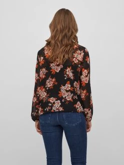 Vila Blouseshirts Blouse Dames Chocoladebruin -Vila 14c984659a4c3d79a0ac9677327824c0