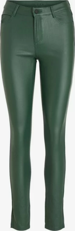Vila Jeans Skinny Jeans Commit Dames Donkergroen