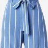 Vila Shorts Regular Broek Dames Blauw
