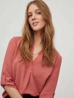 Blouses Met Korte Mouw Blouse Dames Pink 10 Blouses Met Korte Mouw Blouse Dames Pink -Vila 1575fe8eea45a069749ab3a27efeac1a scaled