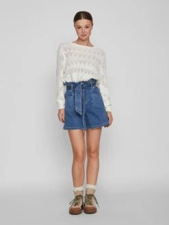 Vila Jeans Loosefit Bandplooi Jeans Fo Dames Blauw 10 Vila Jeans Loosefit Bandplooi Jeans Fo Dames Blauw -Vila 15a7358a79de827e122491db37256daf