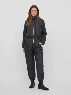 Vila Lange Jumpsuits Jumpsuit Dames Zwart -Vila 168808c91d6f7eb4de311c466e70eb83
