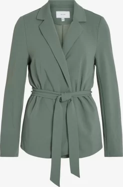 Vila Klassieke Blazers Blazers CLUA Dames Jade Groen