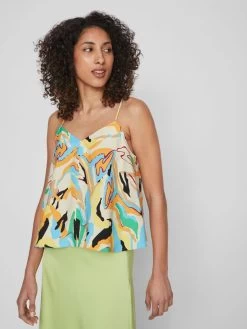 Vila Spaghetti Tops Top Dames Gemengde Kleuren -Vila 17648211c91c7cfc8a081511111f5b3c