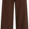 Vila Wide Leg Wide Leg Jeans MIVA Dames Donkerbruin