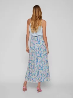 Vila Maxi Rokken Rok Dames Blauw / Gemengde Kleuren -Vila 18eba3dc7c1ac725a8e20d634e27dbe2 scaled