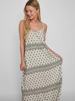 Vila Zomerjurken Zomerjurk Atnia Dames Offwhite -Vila 1996bcdbff2f7f7c91a97ad6b18a9dc8