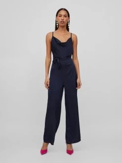 Vila Lange Jumpsuits Jumpsuit Dames Navy -Vila 1a5caa5fcc89c8b4436f878f7ae8e760