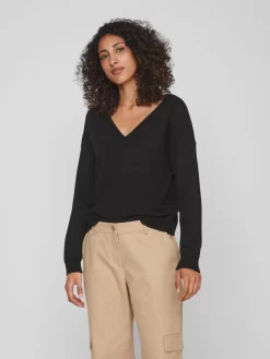 Vila Basic Truien Trui Dames Zwart -Vila 1a78bfbb93bcc36c839a8e0b3bb88597 scaled