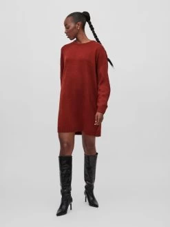 Vila Mini Jurken Jurk Dames Rood -Vila 1a9edd7818b43072fce9756a409f6d4b