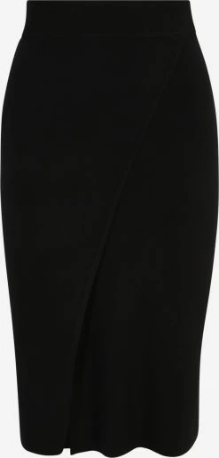 Midi Rokken Rok MARLA Dames Zwart
