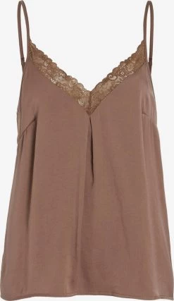 Vila Blouse Tops Blouse Cava Dames Sepia