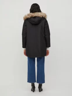 Vila Winterjassen Winterjas Loui Dames Zwart -Vila 1c920ebaef9ab30339ae3479a2dc4903 scaled