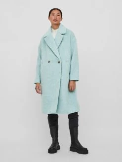 Vila Tussenmantels Tussenmantel Alissi Dames Lichtblauw -Vila 1d293e9b59d9732c8a165e04ba41dbd2