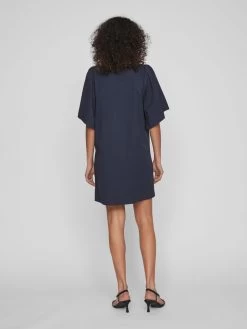 Vila Mini Jurken Jurk Dames Navy -Vila 1f4b1e16513859ce7e9ceb9098bb5842