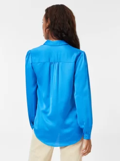 Vila Overhemden Blouse Dames Hemelsblauw -Vila 20802cc6cbbfc514893633d5844c31c6 scaled