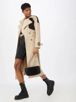 Vila T-shirts Shirt TINNY Dames Beige -Vila 209b393dd8cc6ee90ad2fe7676321d1b