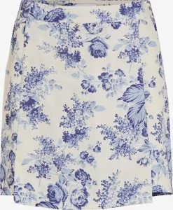 Vila Shorts Regular Broek Porcelina Dames Natuurwit