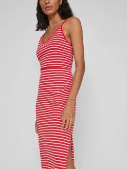 Vila Jerseyjurken Jurk DARLING Dames Vuurrood -Vila 22c5722e58d063809b44df9e67fd8fef