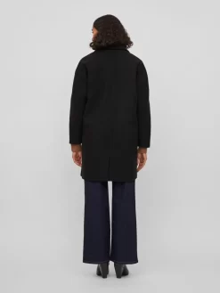 Vila Tussenmantels Tussenmantel Dames Zwart -Vila 235296e3f40b8289a59db692fdbc8ea8 scaled