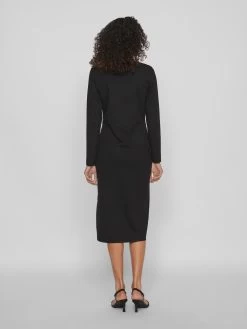 Vila Jerseyjurken Jurk ARMERONE Dames Zwart -Vila 23a175dd6221a5529e853b0991f8042a