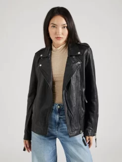 Leren Jassen Tussenjas BEA Dames Zwart 7 Leren Jassen Tussenjas BEA Dames Zwart -Vila 24998b2cd792e7a4a4c7e141dfa4f12e scaled