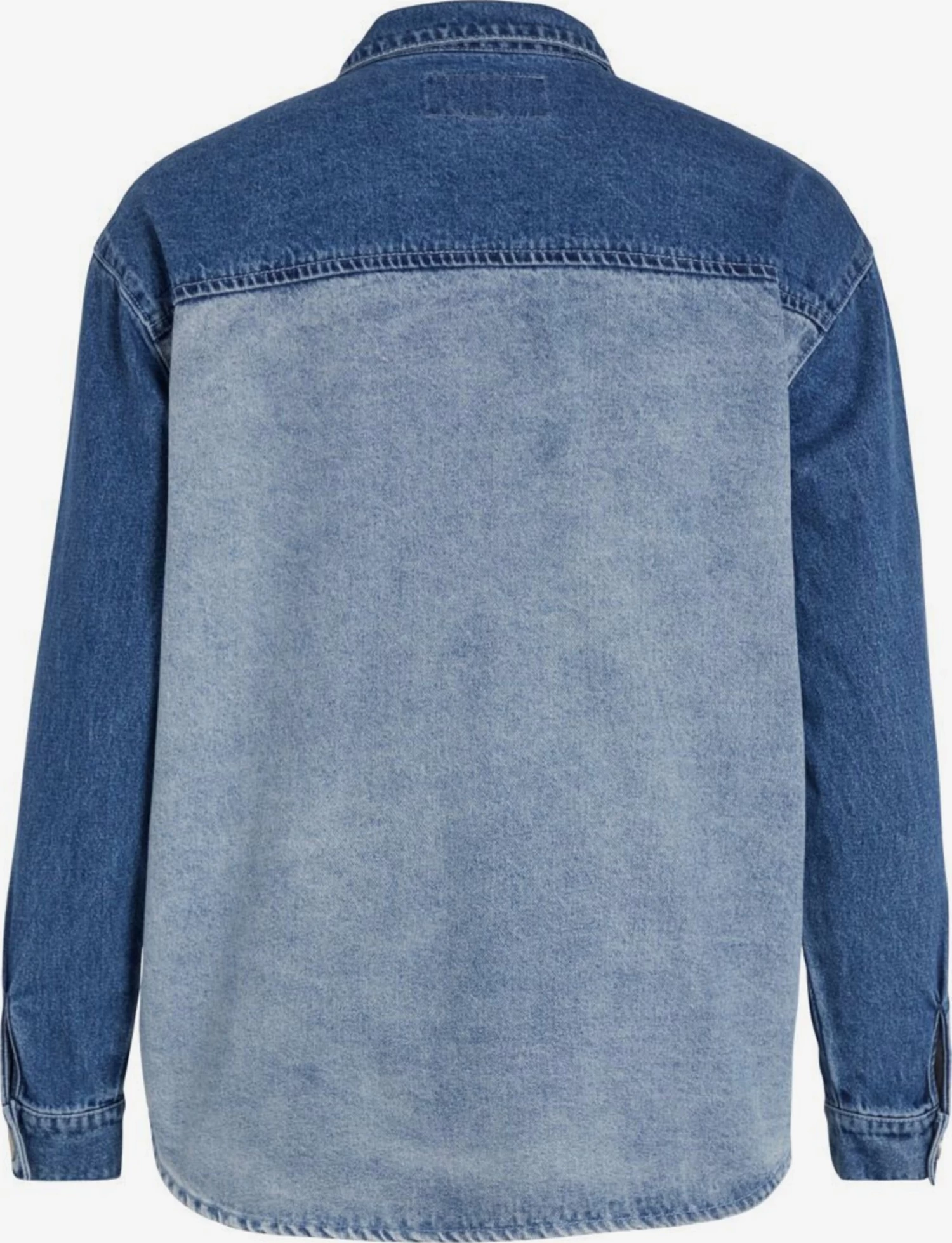 Vila Spijkerblouses Blouse Dames Blauw 2 Vila Spijkerblouses Blouse Dames Blauw - Afbeelding 2