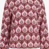 Vila Blouseshirts Blouse LISE Dames Vuurrood