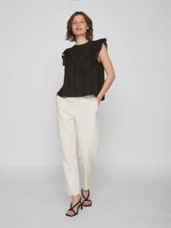 Vila Blouse Tops Blouse Dames Zwart 9 Vila Blouse Tops Blouse Dames Zwart -Vila 2585834f939fdd22b56313574454d9c5