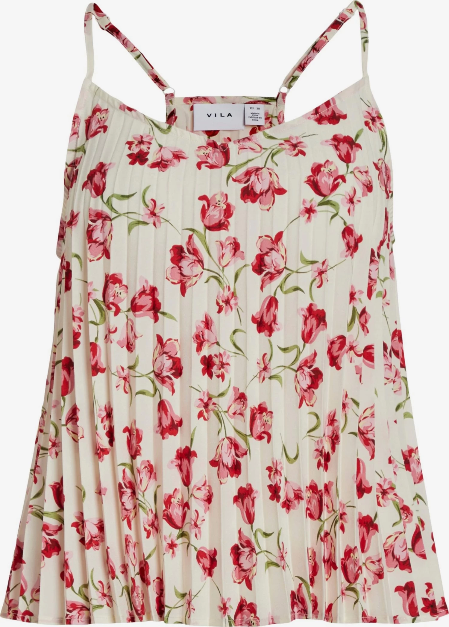 Vila Blouse Tops Blouse Alba Dames Crème 1 Vila Blouse Tops Blouse Alba Dames Crème