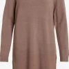 Vila Gebreide Jurken Gebreide Jurk Dames Bruin