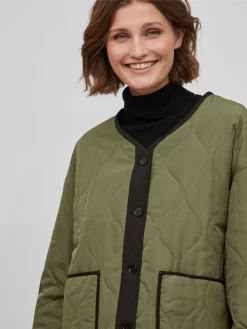 Vila Tussenjassen Tussenjas Dames Kaki 13 Vila Tussenjassen Tussenjas Dames Kaki -Vila 26674860b39623cb0cd7cf05d350d81a scaled