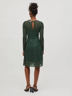 Vila Mini Jurken Jurk Kalila Dames Smaragd -Vila 26c905e849ec22b3c22999232c582b02