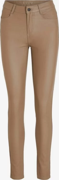 Vila Jeans Skinny Jeans Dames Donkerbeige