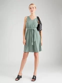 Vila Zomerjurken Zomerjurk KRISTINA LAIA Dames Donkergroen -Vila 27966cdb087be9d958dcc27e4d3329e5 scaled
