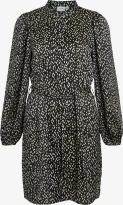 Vila Blousejurken Blousejurk MELINA Dames Zwart