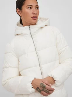 Vila Winterjassen Winterjas Dames Wit -Vila 280539e45fcf5eae722c97d44560201c scaled