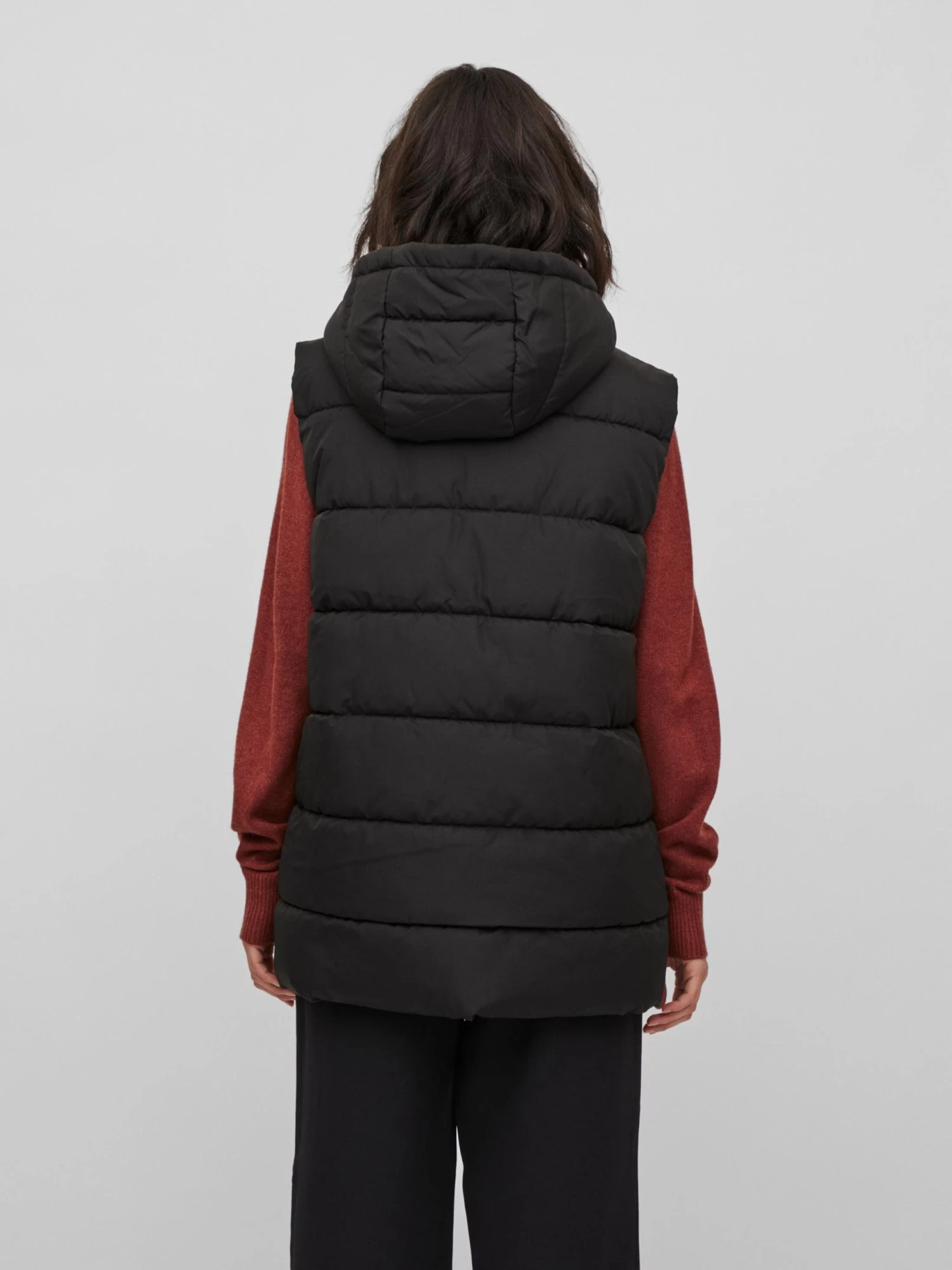 Vila Bodywarmers Bodywarmer Tate Dames Zwart 4 Vila Bodywarmers Bodywarmer Tate Dames Zwart - Afbeelding 4