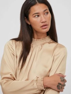 Vila Blouseshirts Blouse Dames Beige 11 Vila Blouseshirts Blouse Dames Beige -Vila 29533529f05afde8dddaebe16680a5f5
