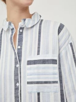 Vila Lange Blouses Blouse Etni Dames Wit -Vila 298b7519b0058009777330ca5166ca04