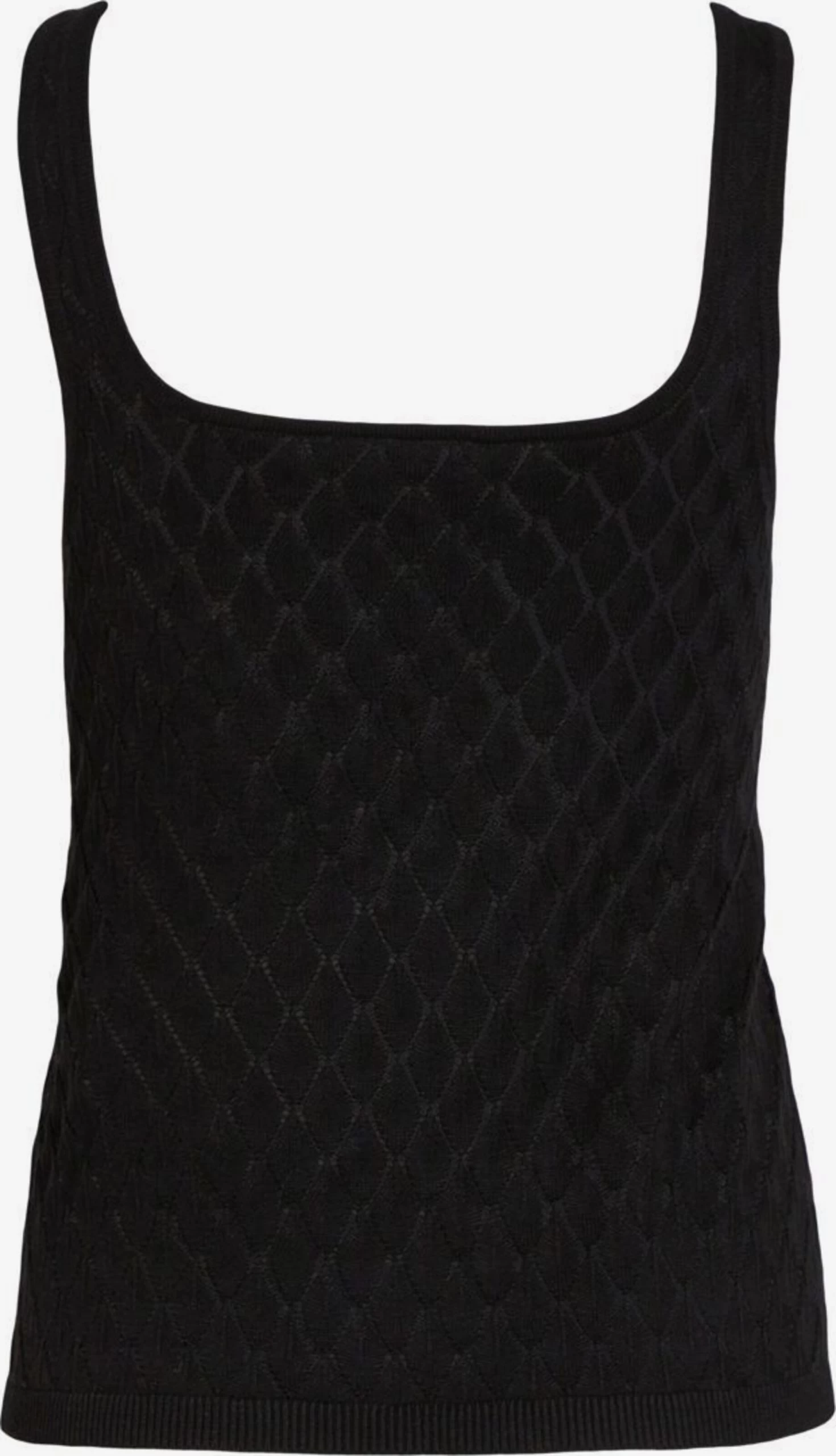 Vila Tanktops Top Dames Zwart 2 Vila Tanktops Top Dames Zwart - Afbeelding 2