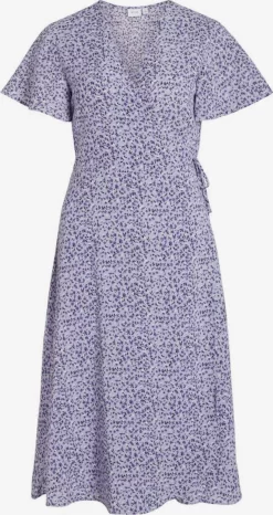Vila Midi Jurken Jurk Dames Lila / Lichtlila