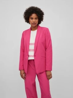 Vila Klassieke Blazers Blazers Kamma Dames Fuchsia -Vila 2c028896aa66a942f1f149f9961c9a76