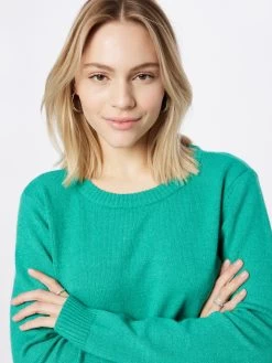 Vila Fijngebreide Truien Trui Dames Groen -Vila 2c1c56951daaf2038707aa34abda2c8b